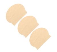 3pcs Latex Bald Head Cap for Halloween Makeup and Costume Parties | Flesh Tone Finish, Smooth Seamless Surface, Makeup Friendly for Film Stage Use and Quick Changeovers