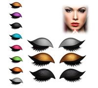 3PCS Lazy Eyeshadow Eyelash Patch, of Easy Apply Eyeshadow Stickers,Eyelash Patch for Quick Morning Makeup, Beginner Friendly Eyelash Stickers
