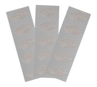 3pcs Leaf Shaped Fondant Silicone Mould for Baking and Chocolate