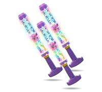 3pcs LED Glowing Rainbow Led Creativity Squirt Water Blaster Guns Dazzling Fancy Land Fireworks Water Guns for Parties Games and Romantic Celebrations (3Pcs)