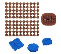 3Pcs Letter Stamps Set for Clay, Alphabet Number Stamps Tools for Fondant, Cookie, Pottery, Reusable Letter Number Stamp for DIY, Handmade Crafts, Pottery Making, Alphabet Numeral Polymer Clay Tools