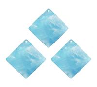 3PCS Light Blue Image Car Air Freshener Hanging Scented Cards Cute lavender Car Fresheners Long Lasting New Cars Scents for Women Men Natural Air Freshener with Lanyard Automotive Freshies