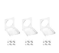 3PCS Light Pad Switch Cover, 1.6/1.9/2.2cm Light Pad Switch Cover, Diamond Painting Accessories, Child Proof Safety Push Button Switch Cover, Power Button Cover for Tracing Light Board (with Backing)