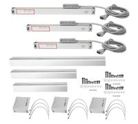 3pcs Linear Scale 5um Precision Digital Readout