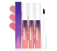 3Pcs Lip Stain Peel Off, Highly Pigmented, Waterproof Lip Tint. Long-Lasting, Non-Stick Cup Lipstick for Smudge-Proof, Vibrant Color, Light in Texture, Matte Liquid Lipstick