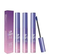 3Pcs Lip Stain Peel Off, Matte Lip Liner Stain, Long Lasting Waterproof Transferproof Lip-Stains for Women & Girls (Nude, Red, Pink)