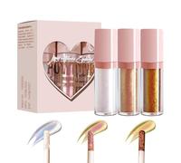 3pcs Liquid Chameleon Eyeshadow Makeup Chameleon Liquid Eyeshadow Color Shifting Multichrome Eyeshadow, Highly Pigment Changing Long Lasting Multichrome Eyeshadows For Eyes, Lips, Body