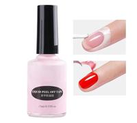 3pcs Liquid Latex For Nails | 15ml Jelly Gel Nail Polish Barrier Peel Off, Women French Nail Gel Finger Skin Cuticle Guard Corrector, Liquid Latex Barrier Protector