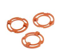 3pcs Lock-Ring Retaining-Plate Holder，Compatible For Philips， Shaving Heads SH70/ 90 Colour Orange Shaver Series S7000 S9000 S9321 S9300 Razor Accessories