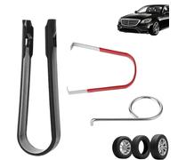 3PCS Locking Wheel Nut Removal Tool Kit, Universal Wheel Nut Covers & Bolt Removal Tool, Durable Screw Extractor Set for Most Vehicles, Nut Remover, Bearing & Wheel Cap Removal Tool, Premium Material