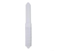 3PCS Loo Roll Holder Spring Mechanism Spindle Insert Plastic Wall Mount Replacement Fits Standard Rolls 10.6-16cm Adjustable Size UK Home(White 1PCS)