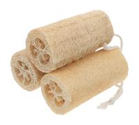 3pcs Loofah Bathing Sponge Exfoliating Body Scrubber
