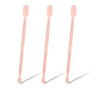 3pcs Lottery Ticket Scratcher Tool, Scratch Off Tool Metal Lotto Scratcher Tool Back Scratcher Label Scraper for Flawless Reveals Tickets Lucky Stickers Labels, with Storage Box (Rose Color)