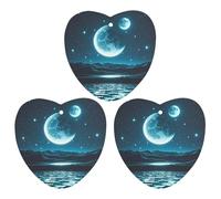 3Pcs Love form Night Light Printed Hanging Fragrance Scented Cards Air Fresheners Aromatherapy Tablets for Car Bedroom Wardrobe Shoe Cabinet Travel