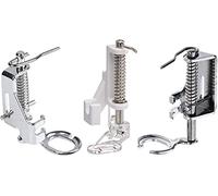 3pcs Low Shank Free Motion Darning Foot Compatible with Singer,Brother, Babylock, Janome, Elna, Kenmore,Bernette,White and Many Domestic Low Shank Sewing Machines