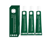 3Pcs Lumbar Spine Cooling Gel 20g Versatile Ointment for Relax Muscles and Bones Traumatic Injuries Spinal for Muscle Joint Care Skin Back Knee Massage Travel Nursing Kids Men