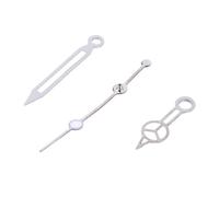 3PCS Luminous Watch Hands for 3135 Movement, Replacement Watch Hand Set, Metal Hour Minute Second Watch Pointer with Glow in The Dark Feature, Easy to Install for Watch Movement Re (116622 Red)