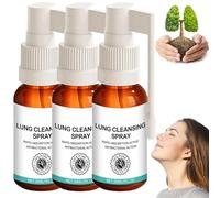 3pcs Lung Cleansing Spray,Lung Cleansing Spray,Natural Cleanse Breathe Spray,Spray Cleansing Lung,Lung Cleanse Mist,Lung Support,Lung Cleaner for Lung Health