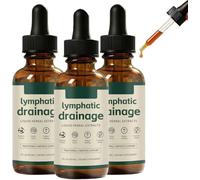 3Pcs Lymphoria Lymphatic Drainage Drops, Lymphoria Wellness Drops, Lymphatic System Support, Quick and Effective, Natural Herbal Blends, Suitable for Women and Men