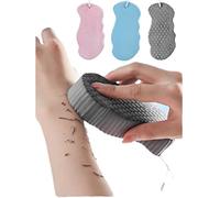 3Pcs Magic Exfoliating Bath Sponge,3D Super Soft Exfoliating Bath Sponge, Skin Friendly and Reusable for Adults Children and Pregnant Women. (Pink+Blue+Gray)