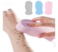 3pcs Magic Exfoliating Body Scrubber,3D Super Soft Exfoliating Bath Sponge,Removes Dead Skin and Impurities from Body-Skin Friendly and Reusable for Adults Children and Pregnant Women