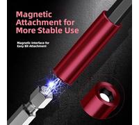 3PCS Magnetic Hex Shank Extension Rod Drill Bits 50-300mm with Quick Release for Increased Bit Holding Power and Easy Handling (5PCS)