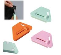 3PCS Magnetic Seam Guide for Sewing Machine,2-in-1 Adjustable Seam Guide with Built-in Seam Rip/per,2 in 1 Sewing Threading Supplies,Multifunctional Hemmer Guide,2 in 1 Needle Threader Seam Rip/per