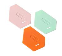 3Pcs Magnetic Seam Guide for Sewing Machine, Multifunctional Magnetic Seam Guide with Scale, Universal Magnetics Seams Guides, Sewing Supplies Accessory(Pink, Orange, Green)