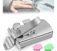 3pcs Magnetic Seam Guide for Sewing Machine, Sewing Accessories Quilting Accessories, Multifunctional Anti-Curl Magnetic Measuring Tool & Supplies, Sewing Machine Attachment Templates Tool