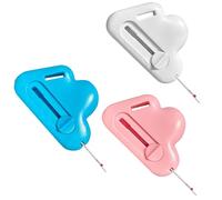 3PCS Magnetic Seam Guide Set for Sewing Machines | Multi-Functional Hemmer Guide with Measurement Scale, Stitch Remover & Seam Ripper | Universal Sewing Accessories for Professional Hemming & Stitchin