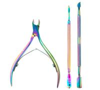 3PCS Manicure Tools Set Stainless Steel Nail File to Remove Manicure Tools Set Pliers,3pcs