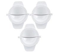 3pcs Manual Dumpling Mould Dough Pressing Tool for DIY Beginners PP