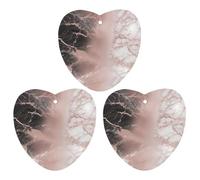 3PCS Marble Color Rose Gold Car Air Freshener Hanging Scented Cards Cute tea Car Fresheners Long Lasting New Cars Scents for Women Men Natural Air Freshener with Lanyard Automotive Freshies