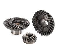 3Pcs Marine Boat Motor Gear Set Outboard Engine Stainless Steel Pinion T15 for Boats and Outboard Engines