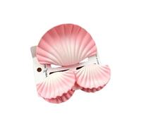 3PCS Marine Life Hair Clamps Dynamic Shade Plan Ergonomic Grip for Long Permanent Hold Colorful Porbeagle Hair Clamps