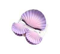 3PCS Marine Life Hair Clamps Dynamic Shade Plan Ergonomic Grip for Long Permanent Hold Colorful Porbeagle Hair Clamps