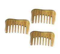 3pcs Massage Comb Wooden Comb for Men Reusable Deep Tissue Trigger Point Massager Scalp Comb Straight Curly Hair Wooden Comb Wood Comb Fine Mens Comb Sandalwood Man Bamboo