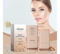 (3Pcs) Matte Foundation Stick, Multi-Purpose Makeup Foundation Stick with Brush, Pimple Concealer, Portable Foundation for Dating
