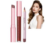 3PCS Matte Liquid Lipstick & Lip Liner Set,Hydrating Lip Gloss Set,Waterproof Lip Tint Makeup Kit,Lip Gloss Set for Dry Lip,Long Lasting Moisturizing,Dry Lip Care,Non-Sticky,Lightweight Texture