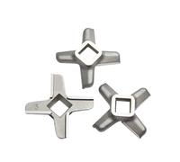 3pcs Meat Grinder #5 Blade 620949 Mincer Knife, Compatible for Philips, HR2724 2725 7752 7755 7758 7765 7768 Kitchen Appliance Parts