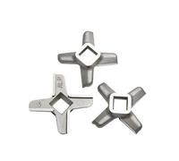 3pcs Meat Grinder #5 Blade 620949 Mincer Knife,Compatible for Philips,HR2724 2725 7752 7755 7758 7765 7768 Kitchen Appliance Parts Grinding Blades