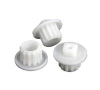3pcs Meat Grinder Pinion Screw Coupling Spare Parts Mincer Plastic Gear | For Zelmer 886 887 986 For Bosch MFW3520 3630 For Philips PH002