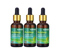 3pcs Medical Grade Ear Infection Drops Ear Wax Remover Sodium Bicarbonate Cleaner30ml