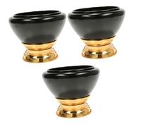 3pcs Meditation Accessories Relaxation Bowl Singing Bowl with Base Singing Bowls for Beginners Healing Bowl Tibetan Singing Bowl Tibetan Sound Bowl Tuning Bowl Copper Nepal To Heal