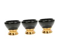 3pcs Meditation Singing Bowl Musical Instruments Tibetan Sound Bowl Musical Bowl Drum Stool Feet Buddhist Meditation Bowls Meditation Accessories Water Copper Yoga Nepal
