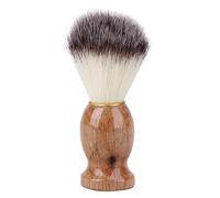 3Pcs Men's Shaving Brush - Pure Badger Hair Soft Bristle, Wooden Handle, Rich Lather for Beard Trimming & Cleaning, Wet Shaving, Salon/Barber Use, Great Gift for Father/Boyfriend/Husband