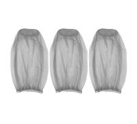 3pcs Mesh Cover Hat for Camping Fishermen Hunters Nylon | Three Piece Grey Set, Lightweight Breathable Protection, Easy to Carry, Outdoor Sunshade Wear