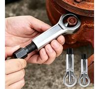 3pcs Metal Nut Splitter Separator, Metal Nut Splitter Breaker Manual Pressure Nuts Splitters Remover Extractor Tool,3 In+4 In, No1+2