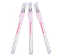 3pcs Microblading Eyebrow Mapping Pen Fine Tip Acrylic Waterproof Pink