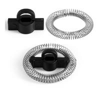 3pcs Milk Frother Replacement Parts for Secura, Electric Milk Frother Warmer & Spring Ring Replacement Accessories Set Compatible with Secura MMF-809-WH MMF-809-BL Detachable & Easy to Clean